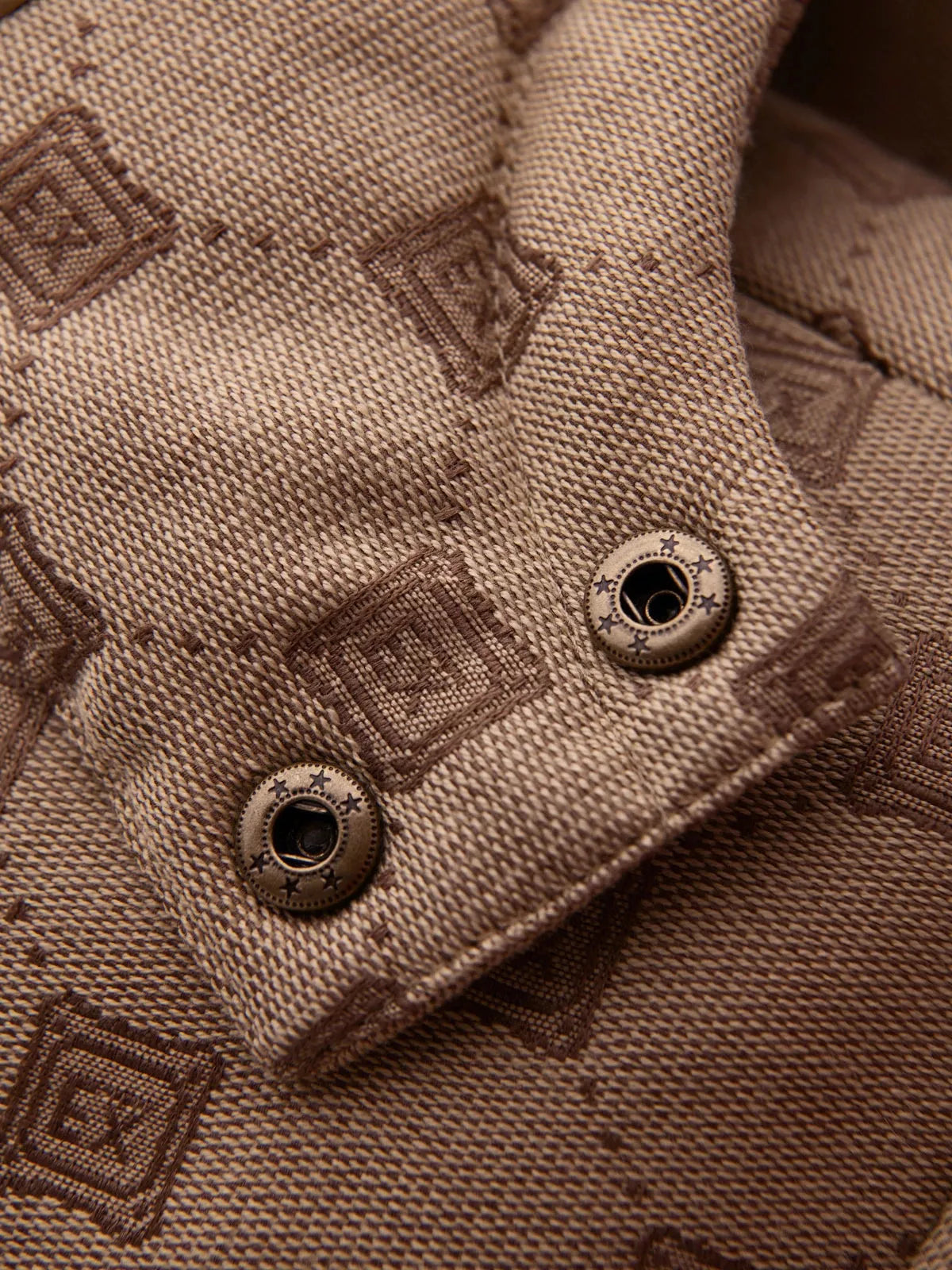 Men's brown winter jacket Emio