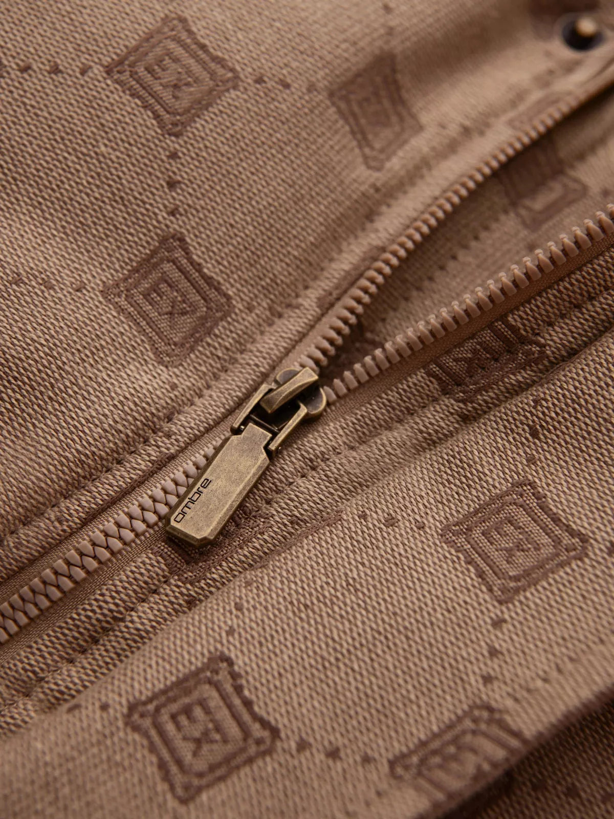 Men's brown winter jacket Emio