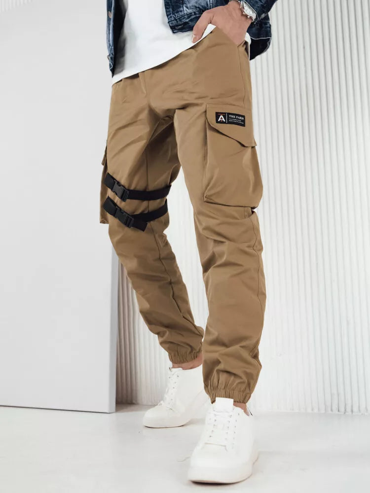 Men's brown joggers Urban