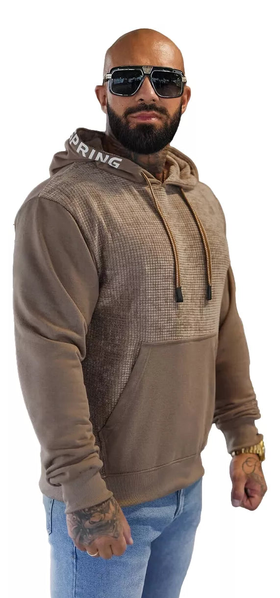 Men's brown hoodie Carl
