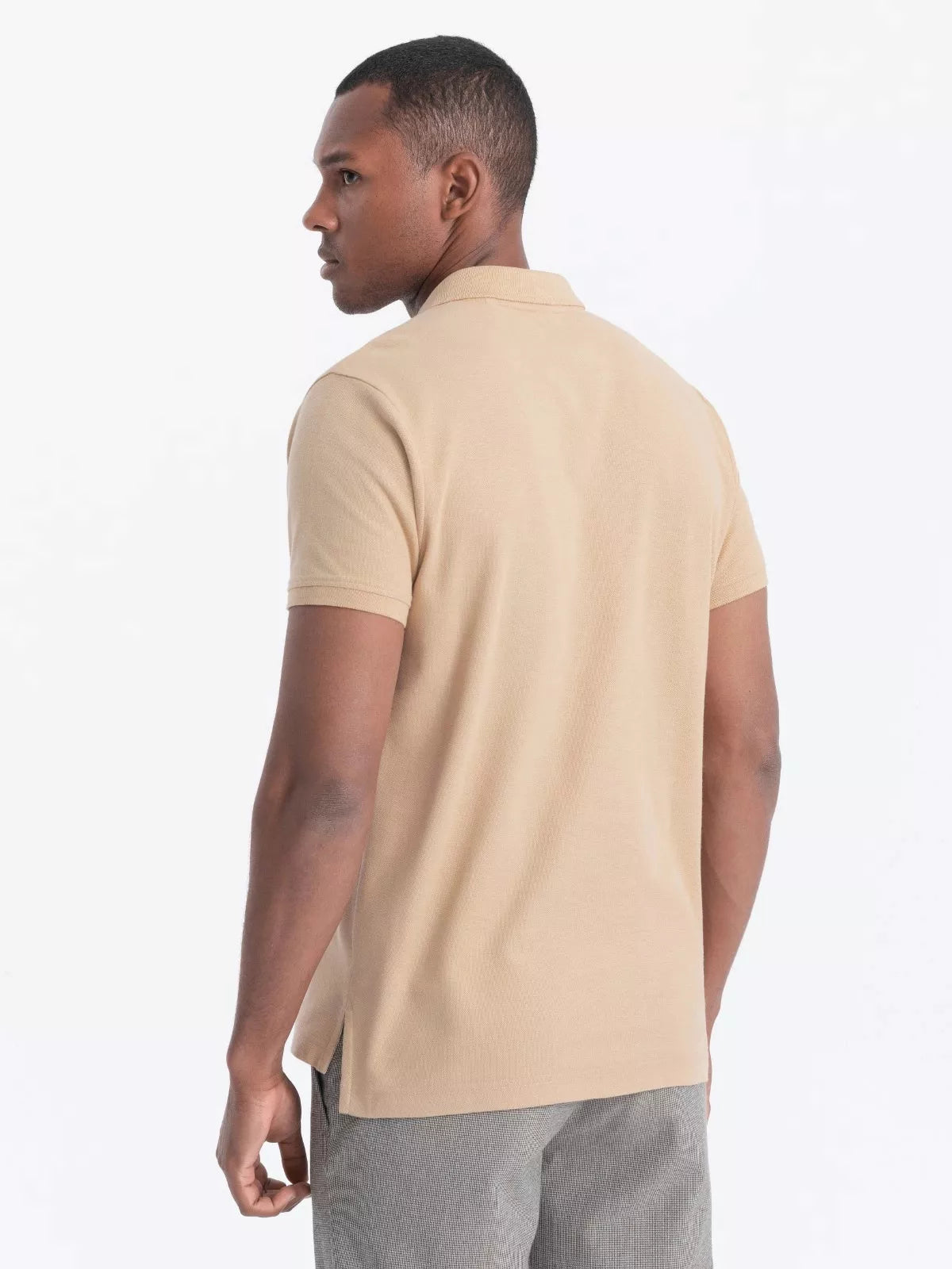 Men's brown polo shirt Cristan 