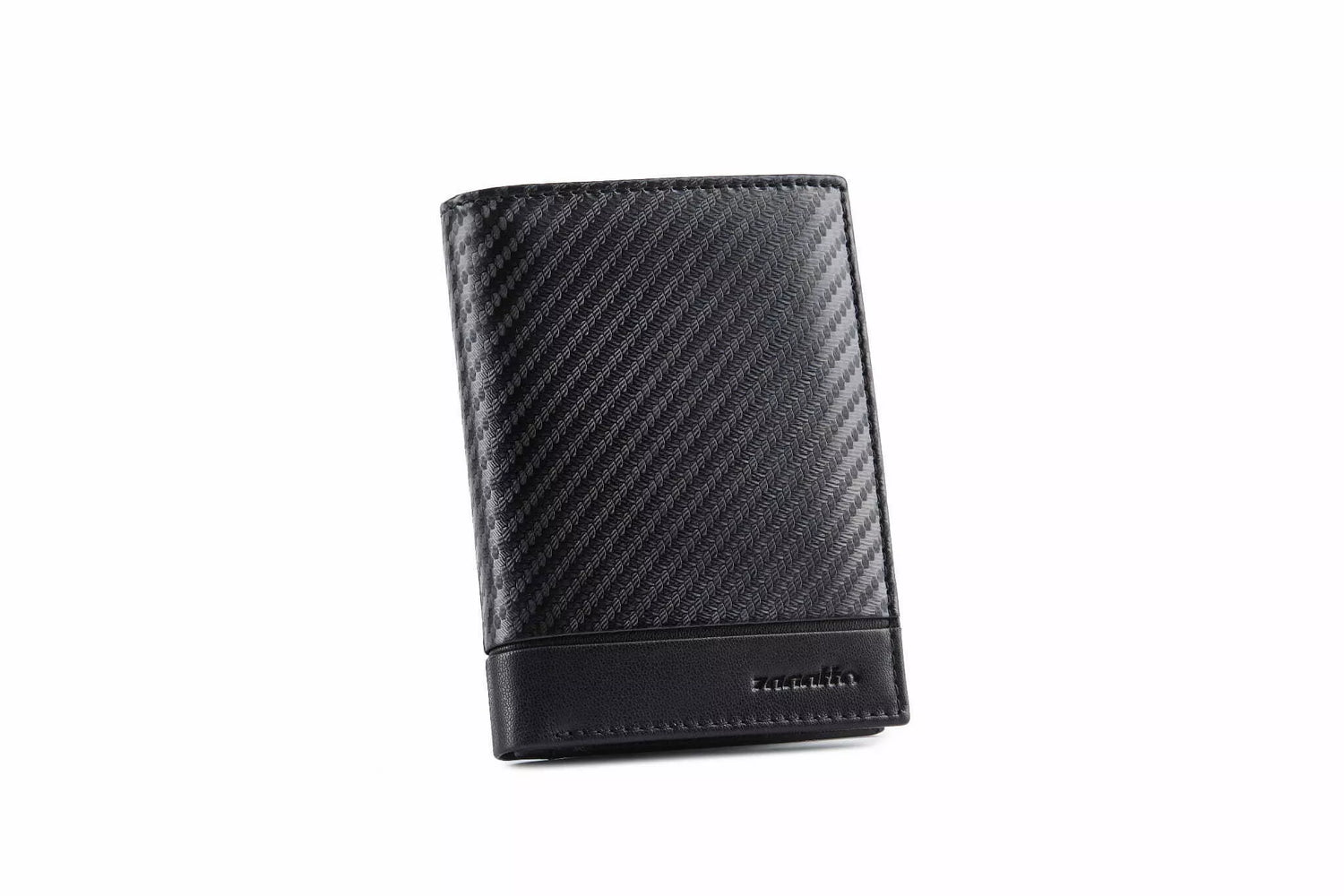 Men's wallet made of genuine leather Noah (black)