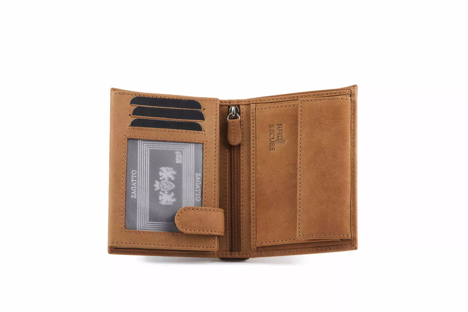 Men's wallet made of genuine leather Philip (brown)