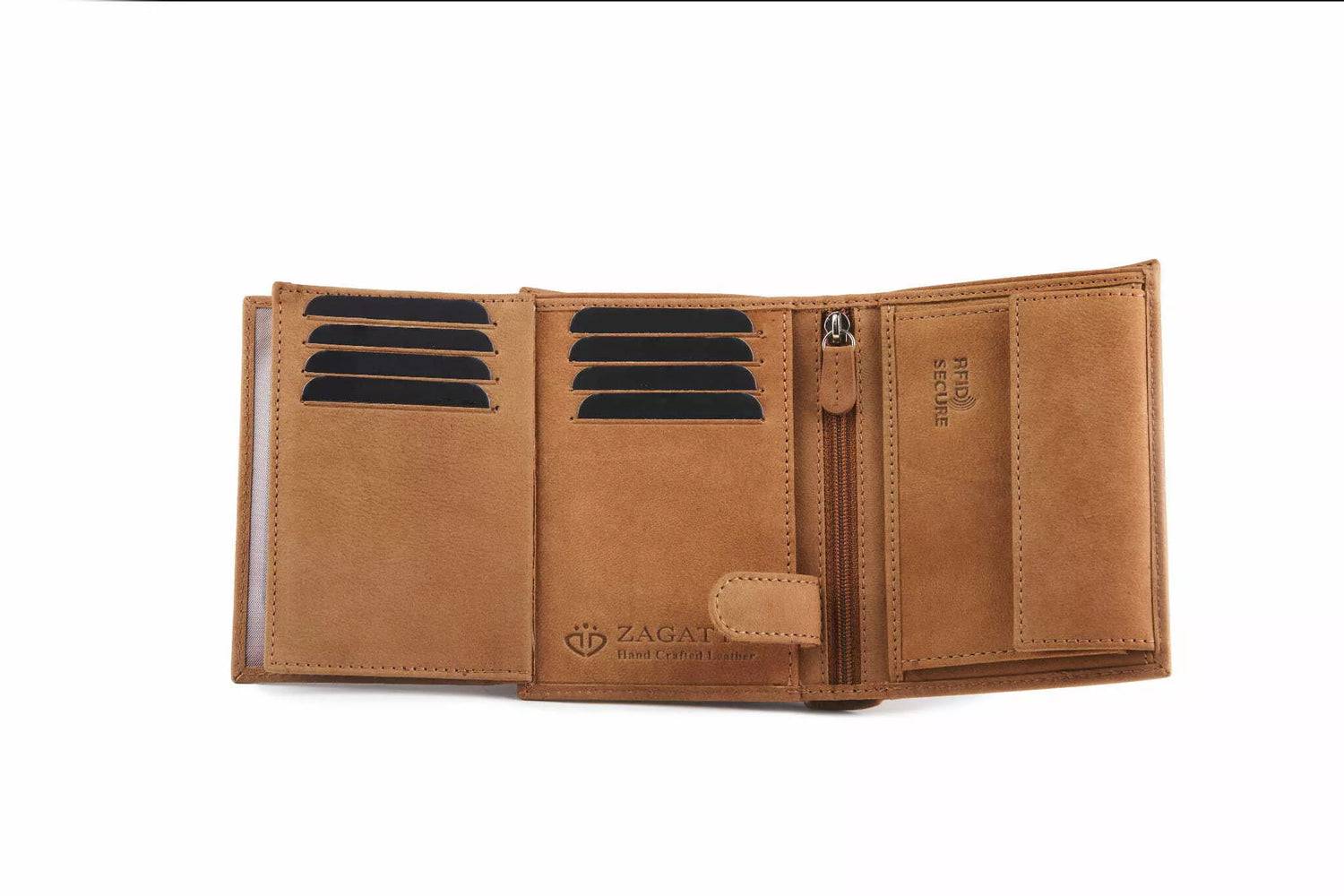 Men's wallet made of genuine leather Philip (brown)