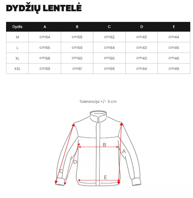 Men's dark blue jacket Route