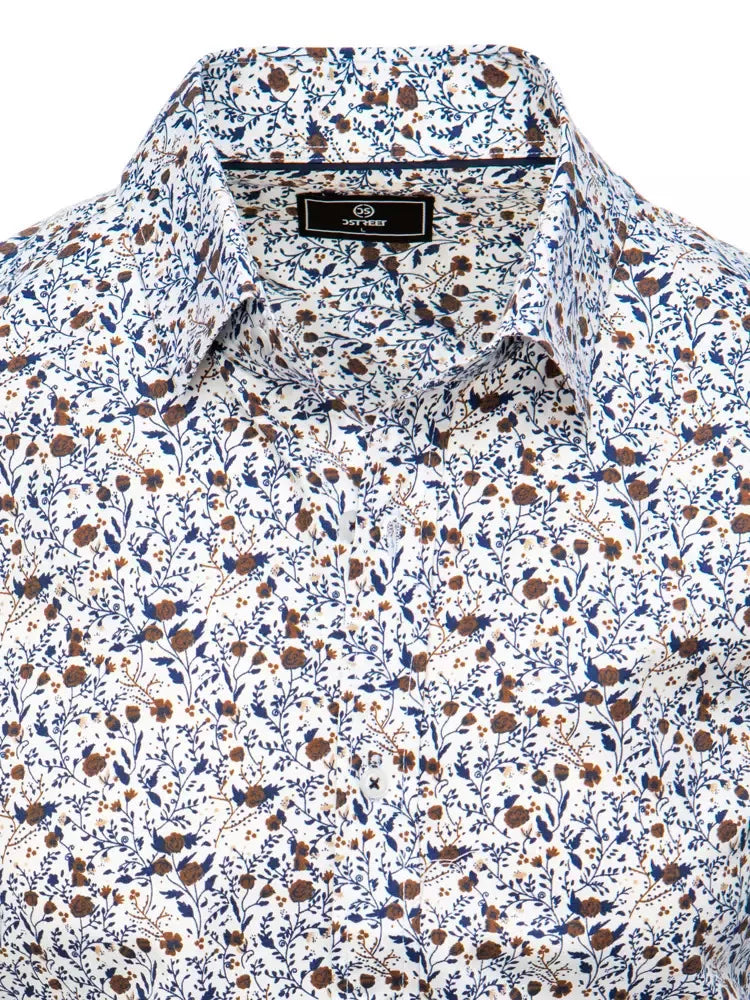 Men's yellow white shirt Forel