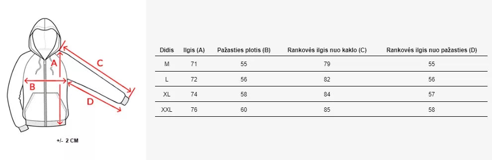 Men's white sweatshirt with a hood and a Slik pattern 