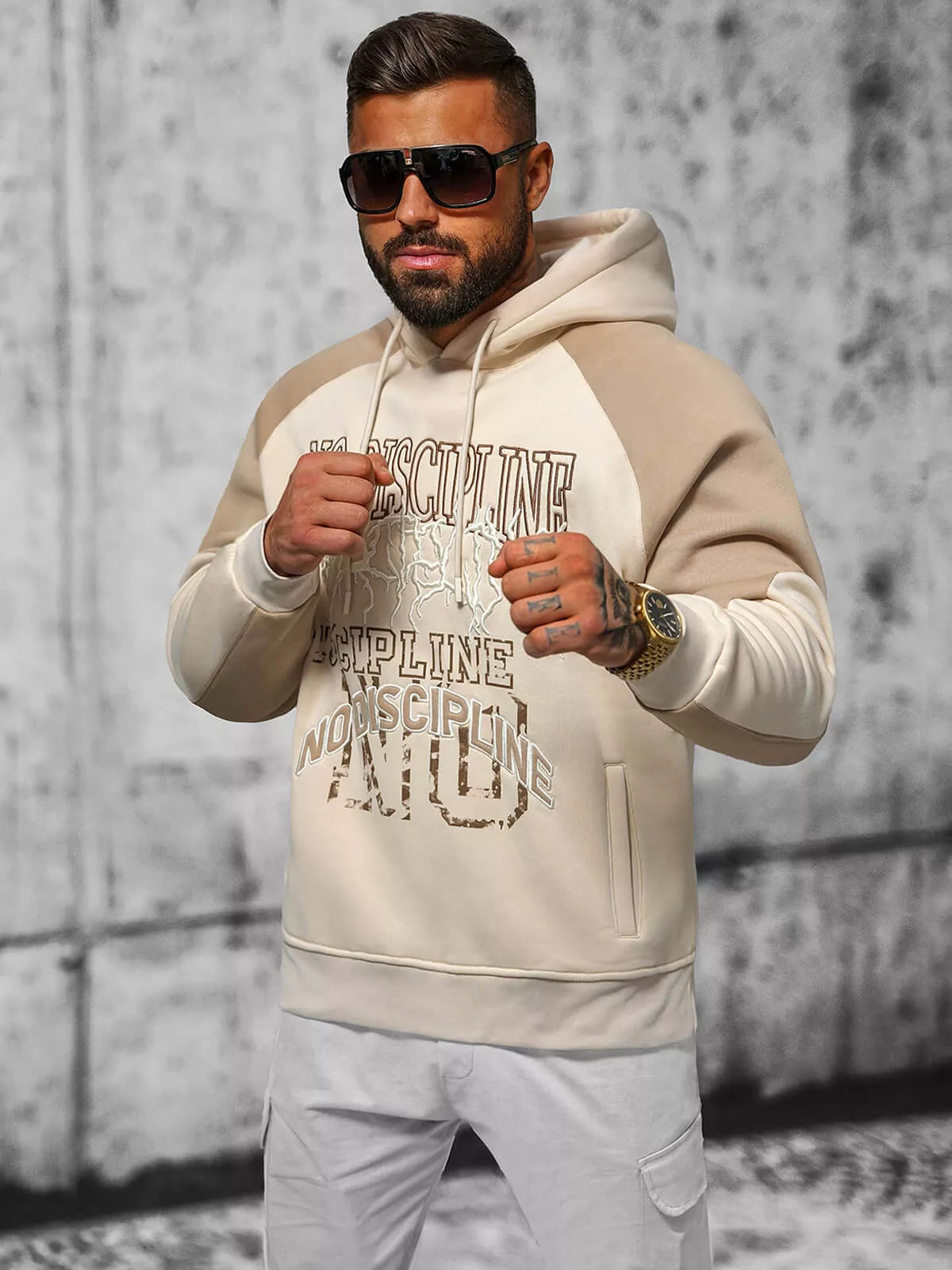 Men's brown sweater No Discipline