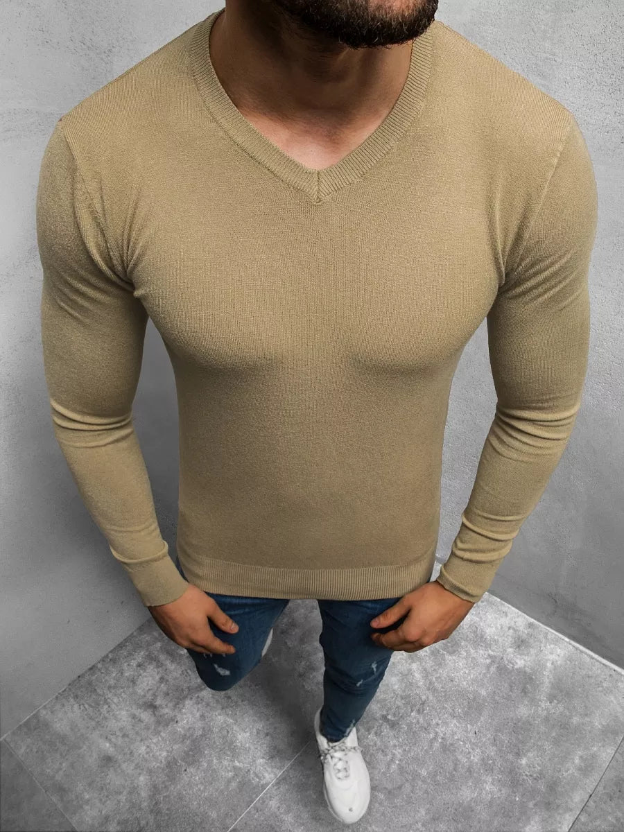 Men's sweater in brown color Robi