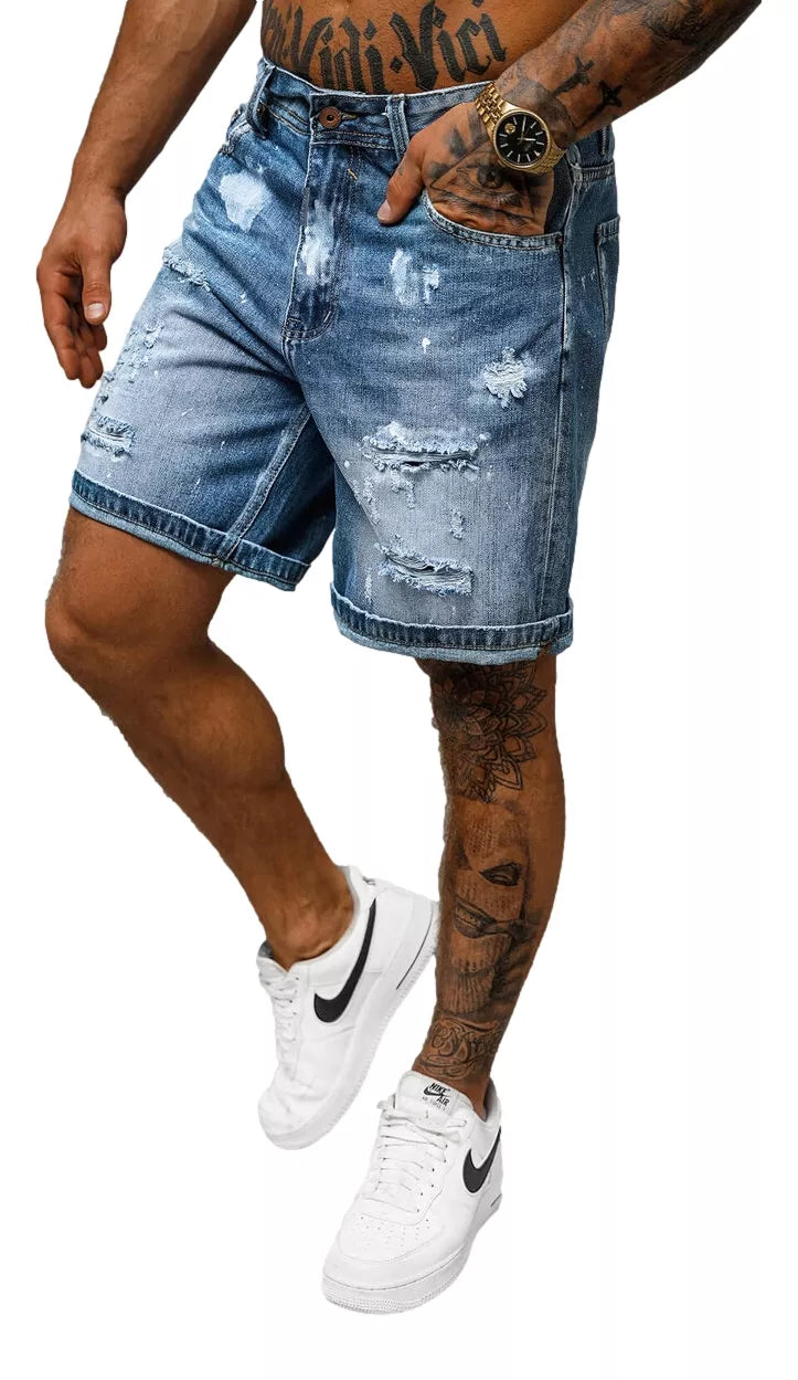 Men's denim shorts Kolin