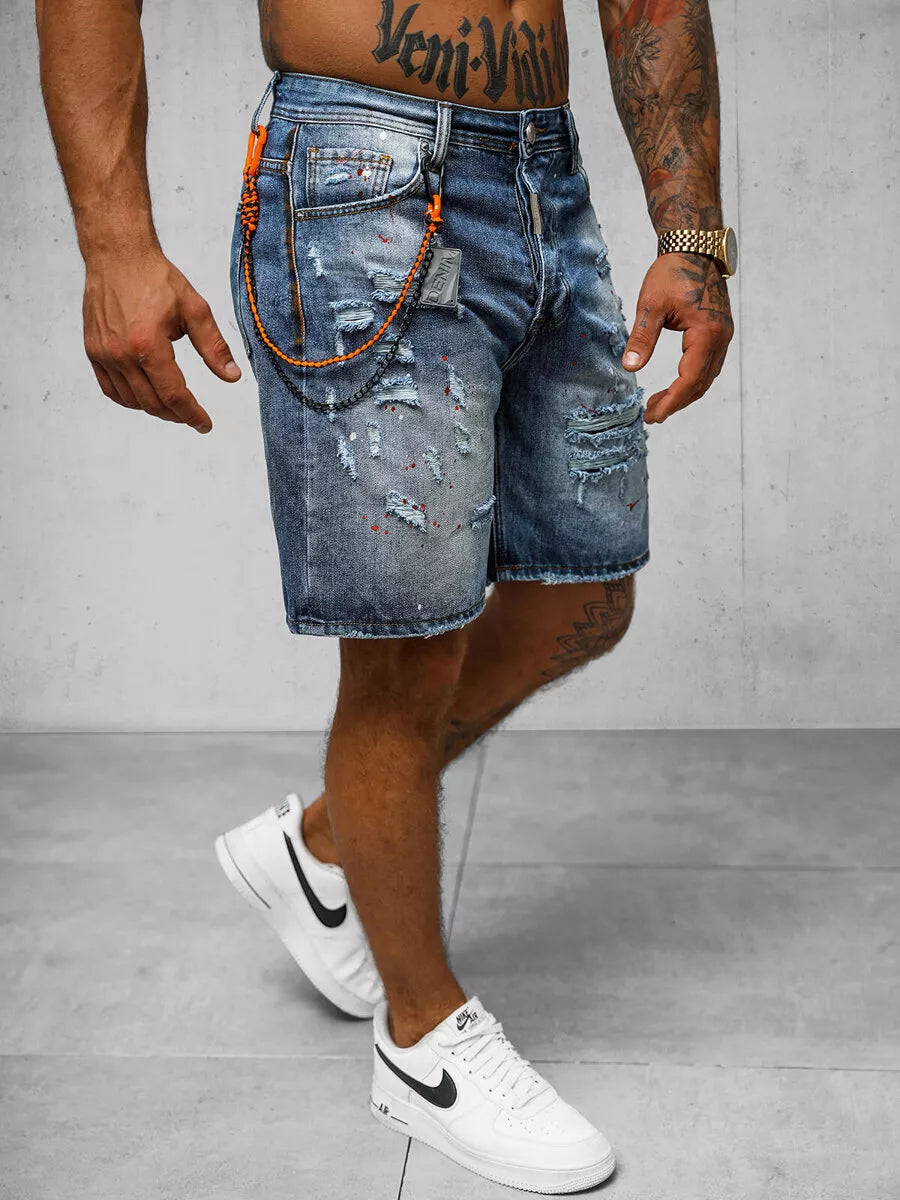 Men's denim shorts Kornel