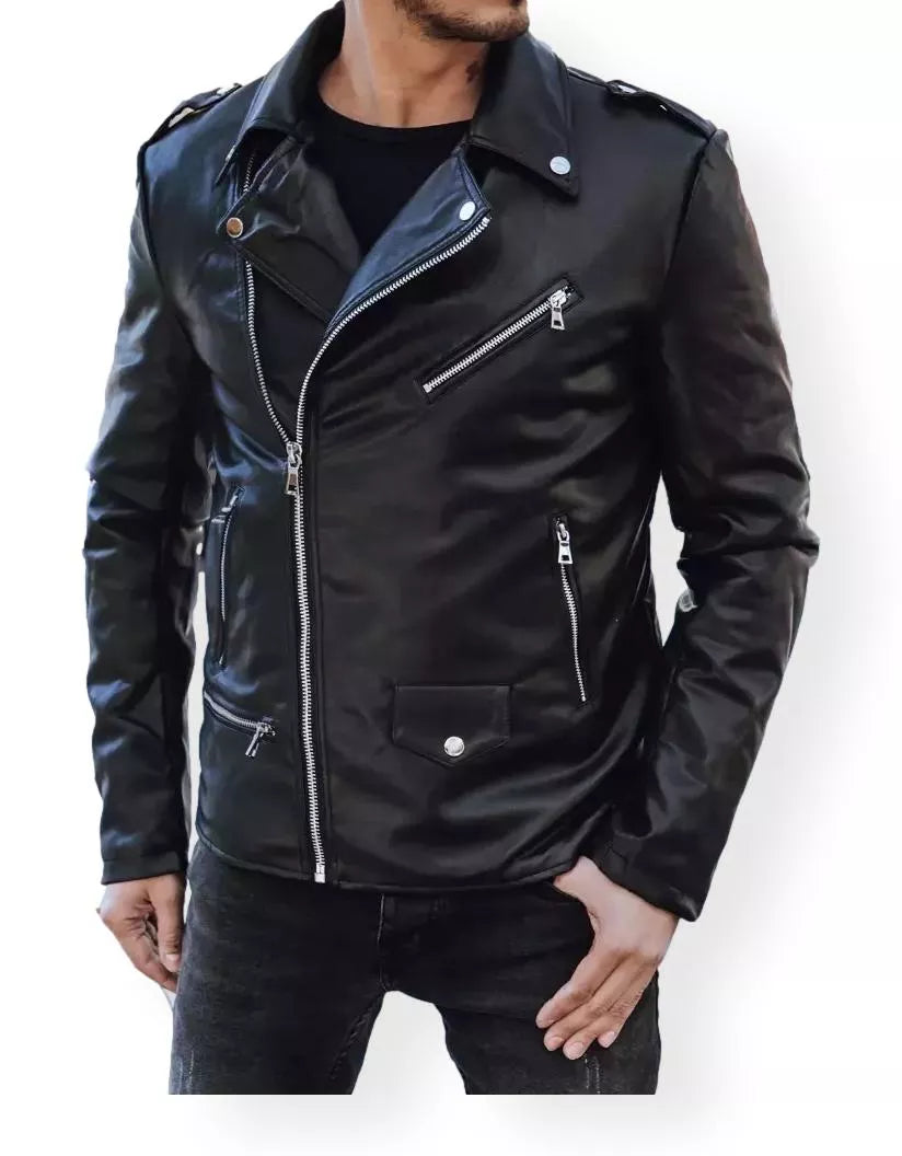 Men's eco-leather jacket King