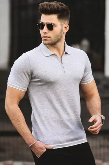 Men's light gray Pit T-shirt