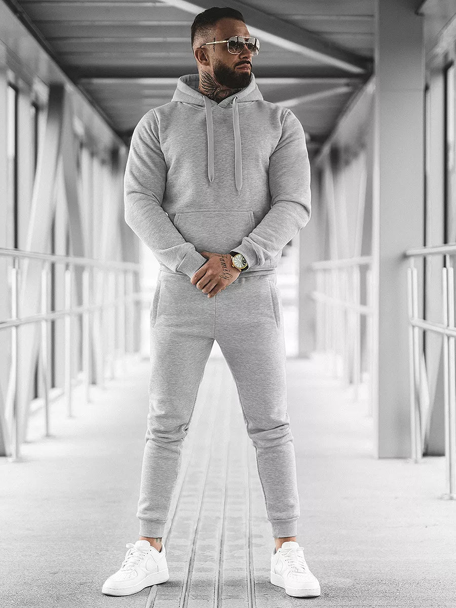 Men's light gray tracksuit Sumer