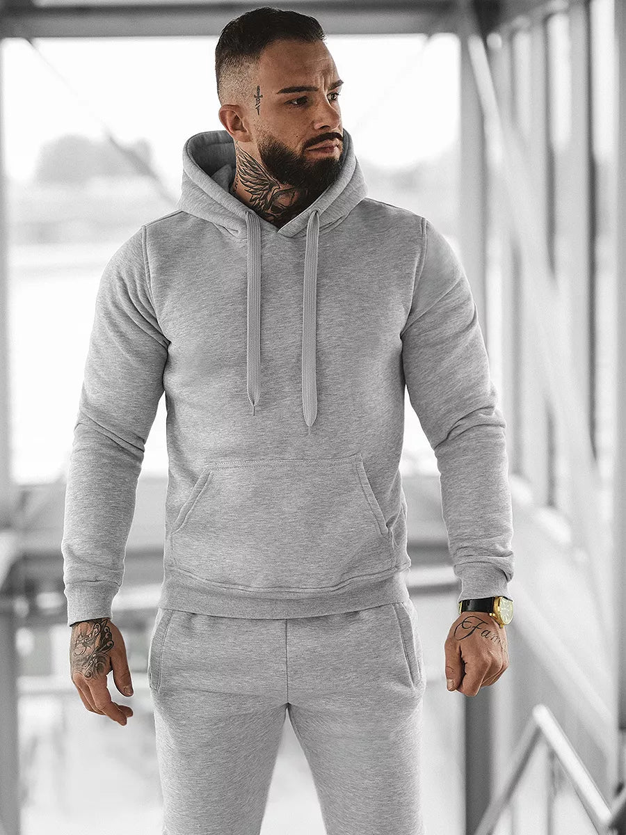 Men's light gray tracksuit Sumer