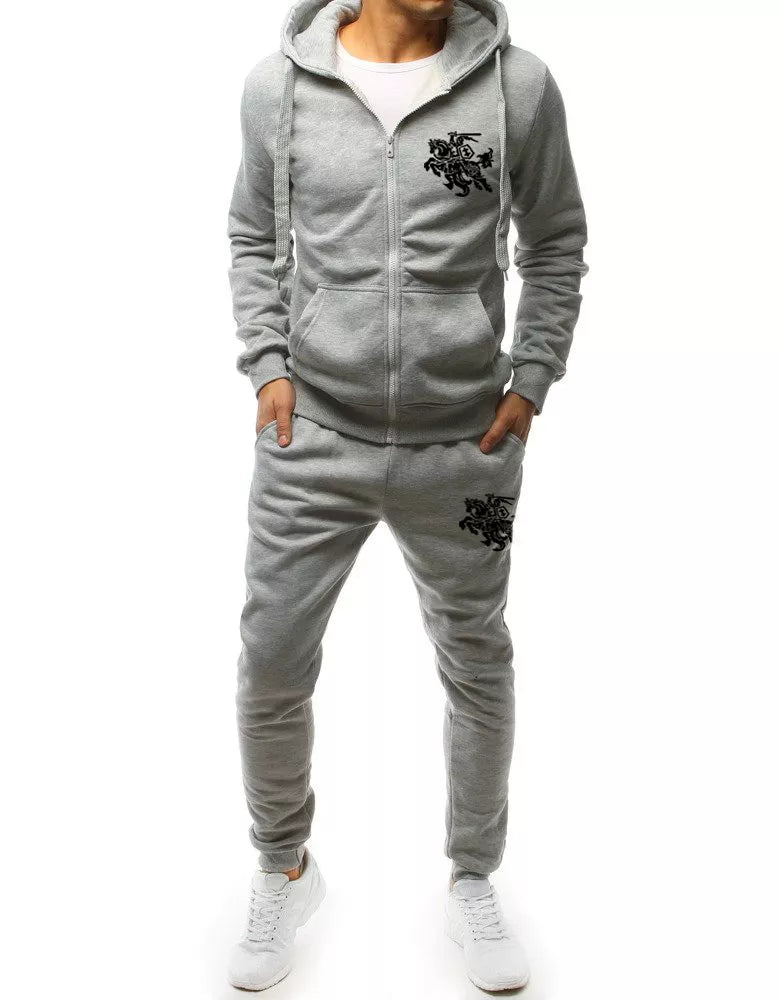 Men's light gray tracksuit Vytis