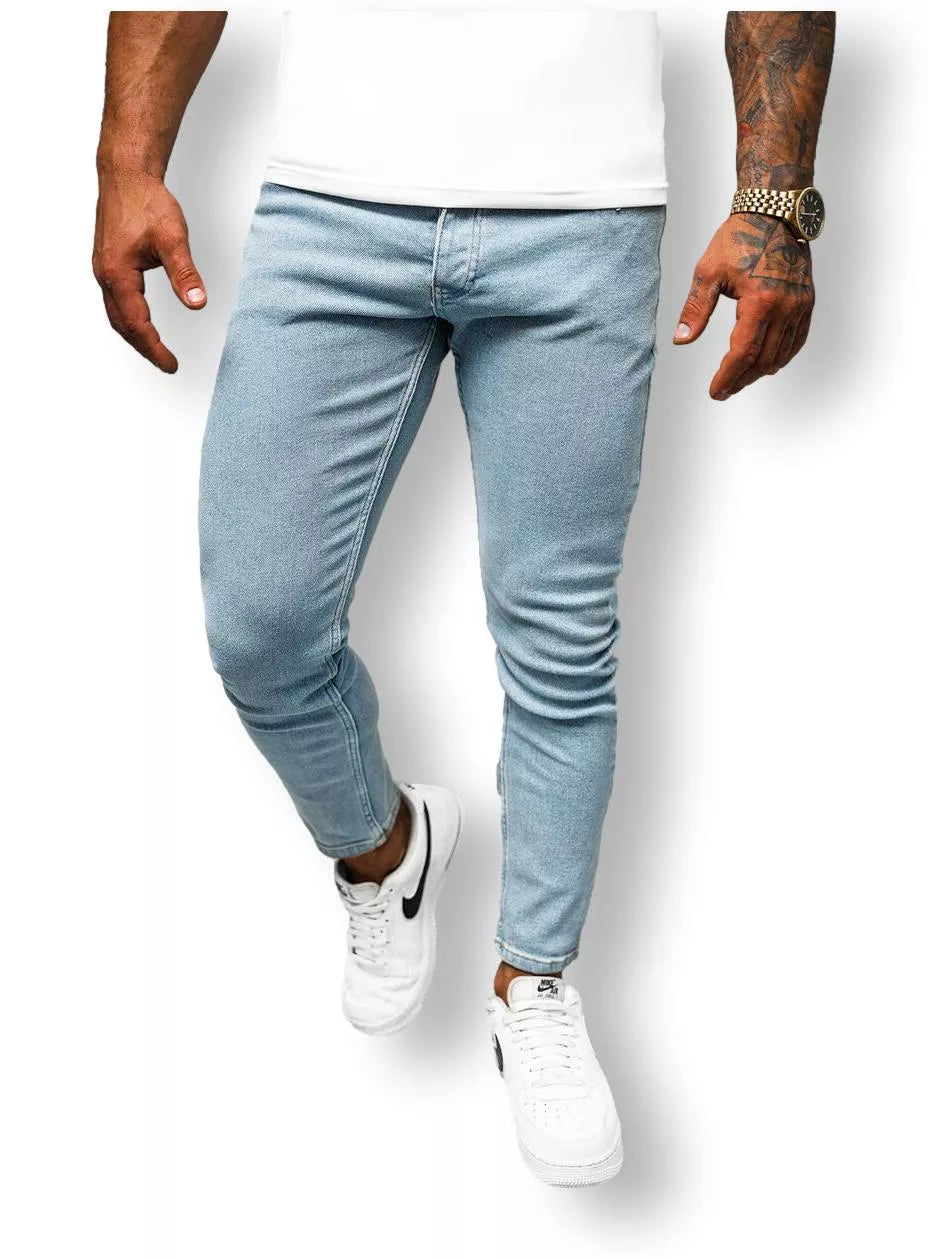 Men's light blue jeans Karum