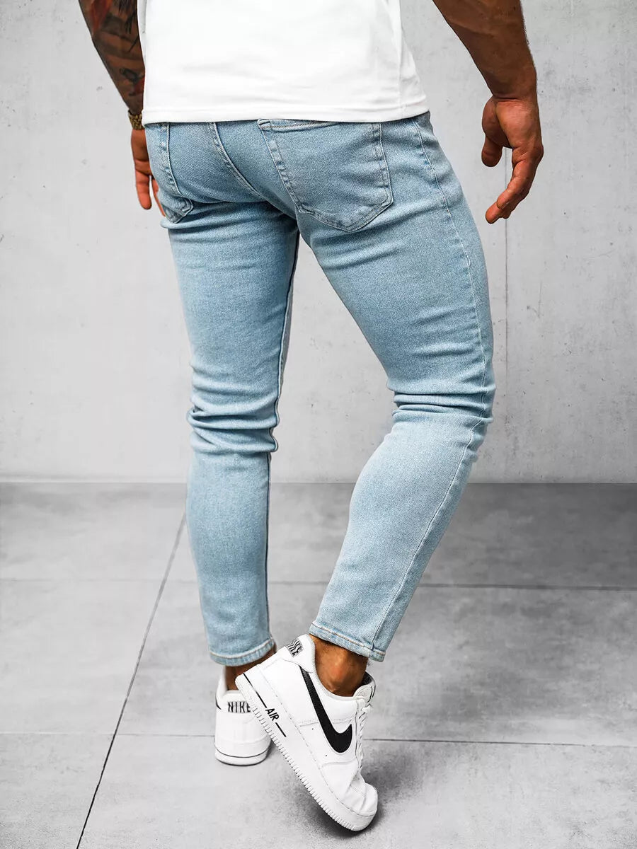 Men's light blue jeans Karum