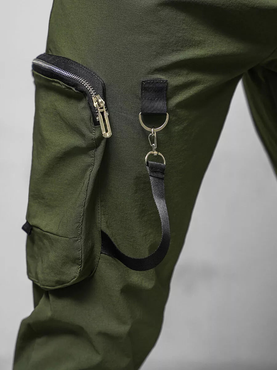 Men's khaki joggers Simos