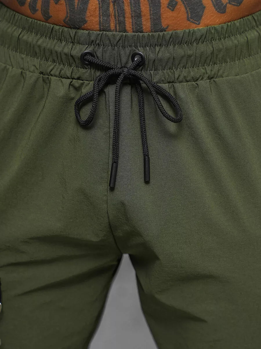 Men's khaki joggers Simos