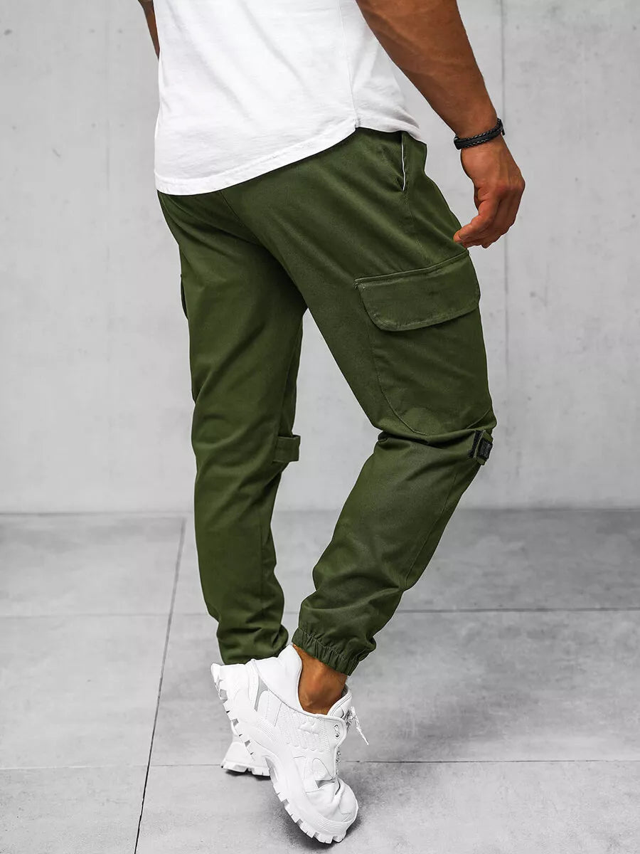 Men's khaki joggers Adre