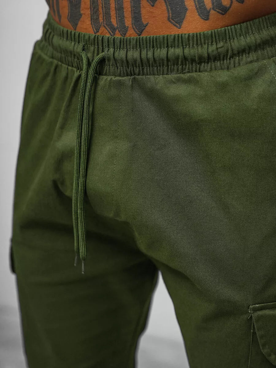 Men's khaki joggers Adre