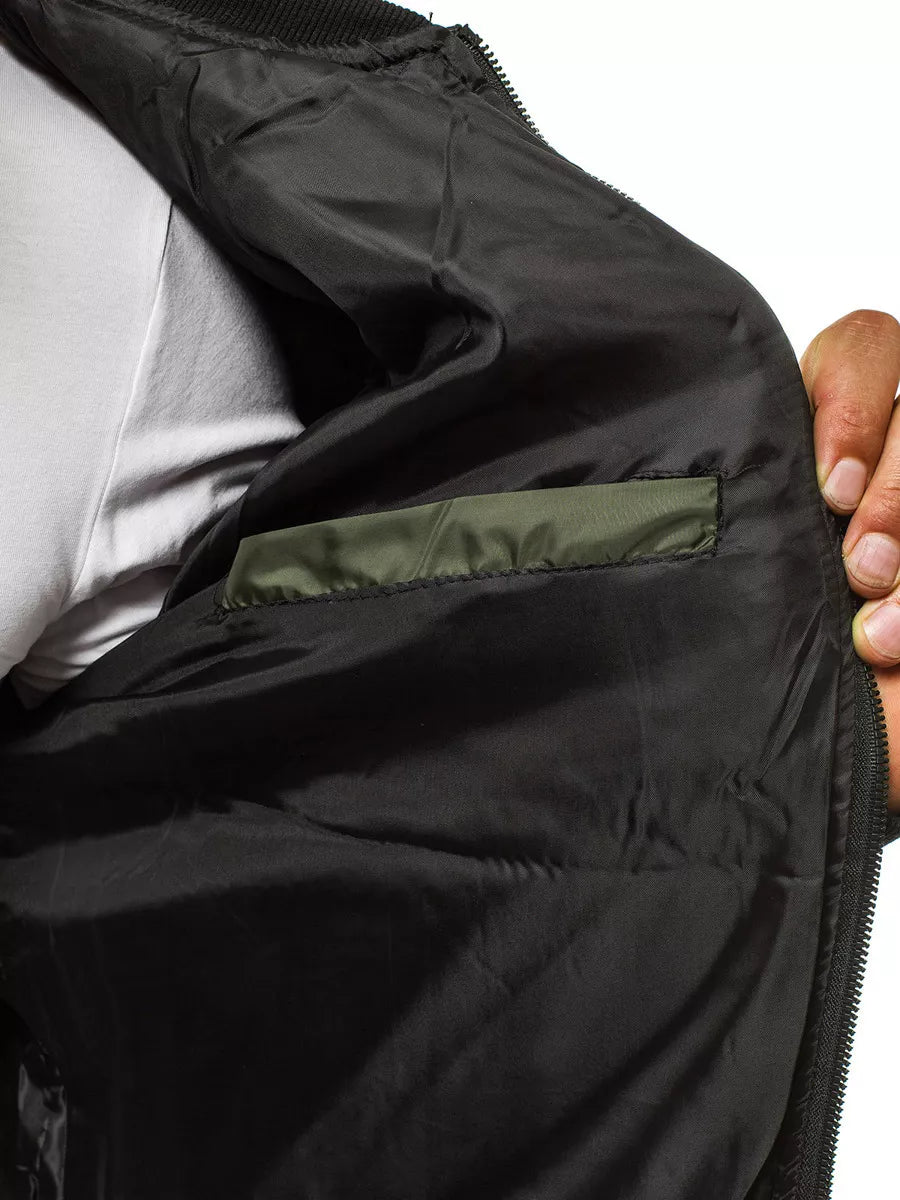 Men's khaki jacket Morel