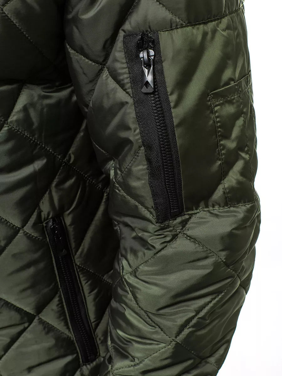 Men's khaki jacket Morel