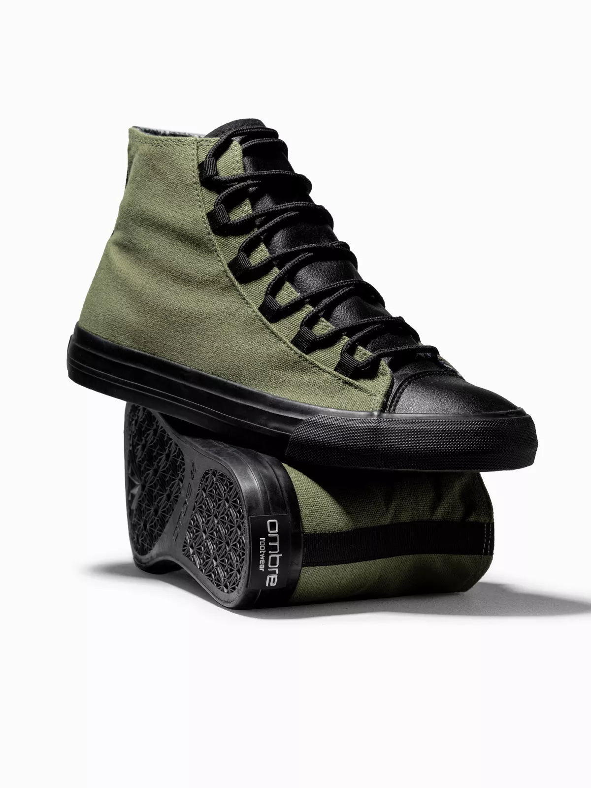 Khaki men's boat shoes Sneki 