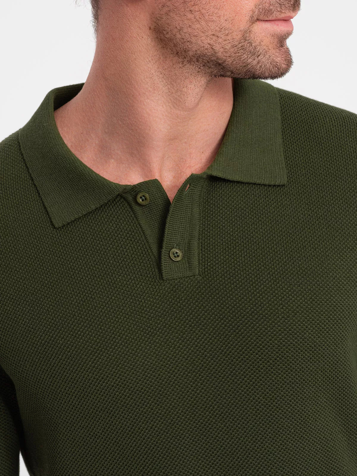 Men's khaki polo shirt Swing