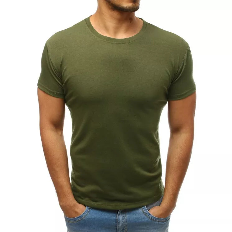 Khaki men's T-shirt Lika