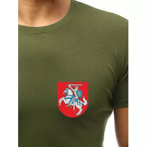 Khaki men's shirt Coat of arms