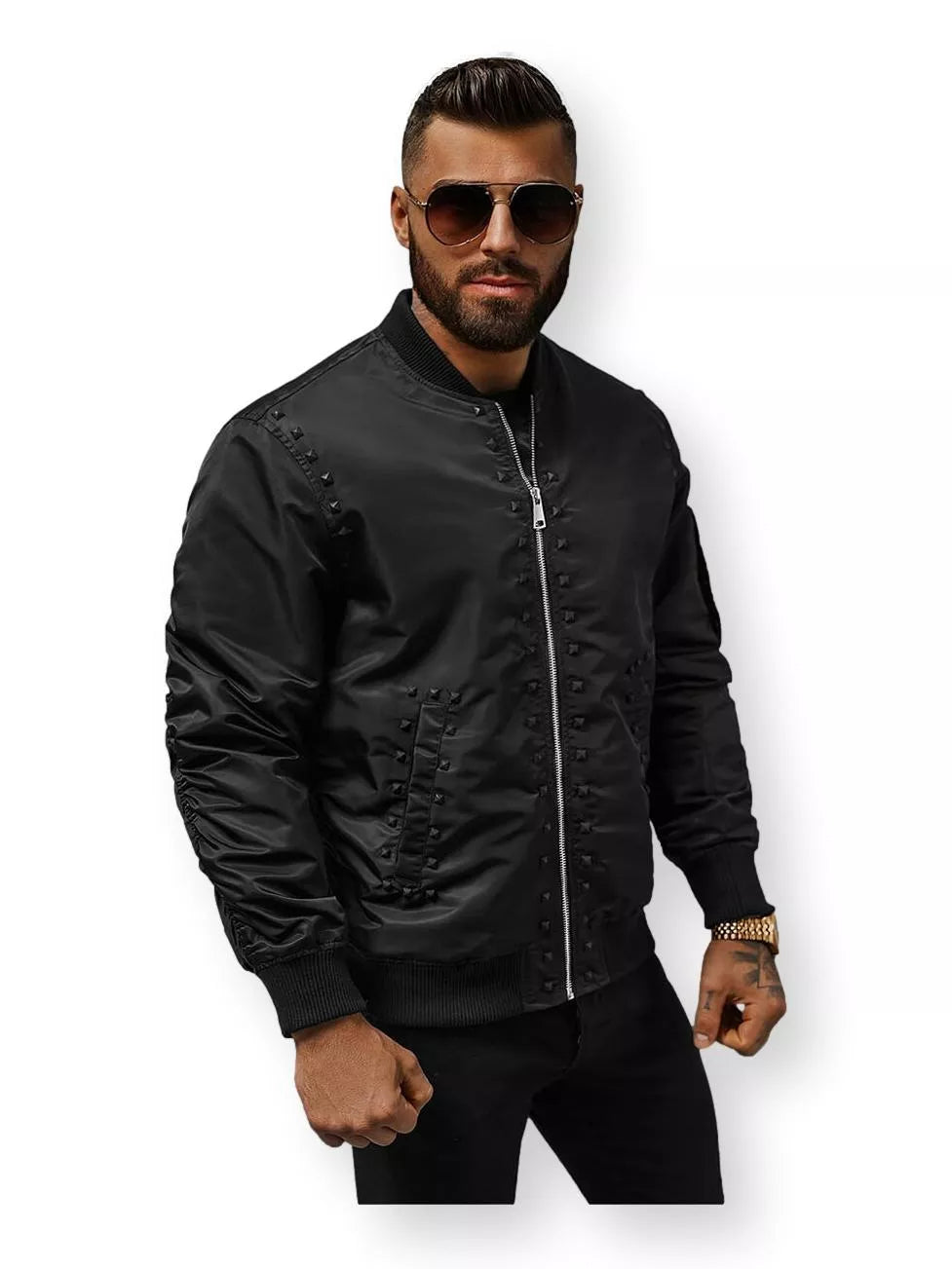 Men's jacket in Alcantara