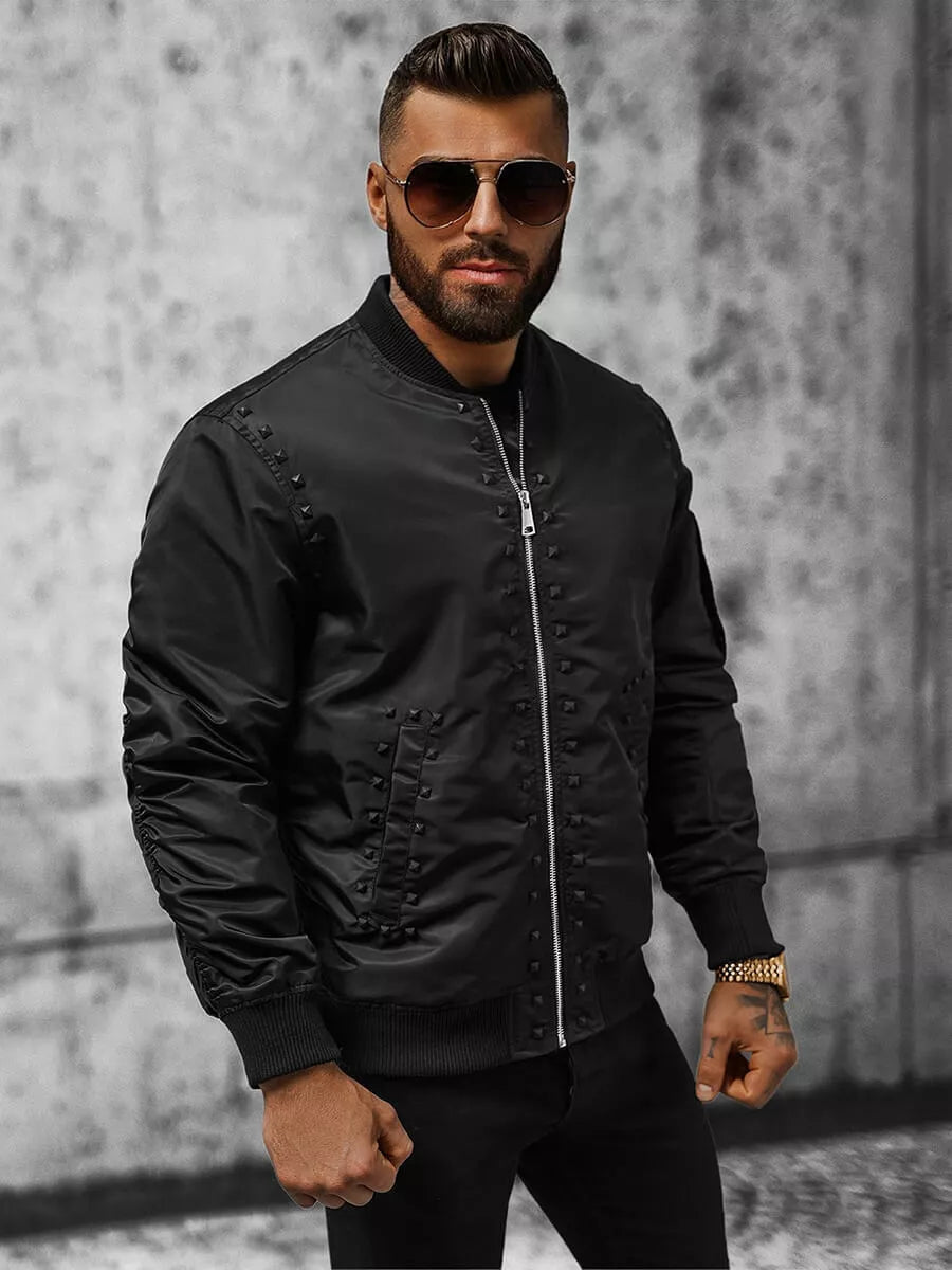 Men's jacket in Alcantara
