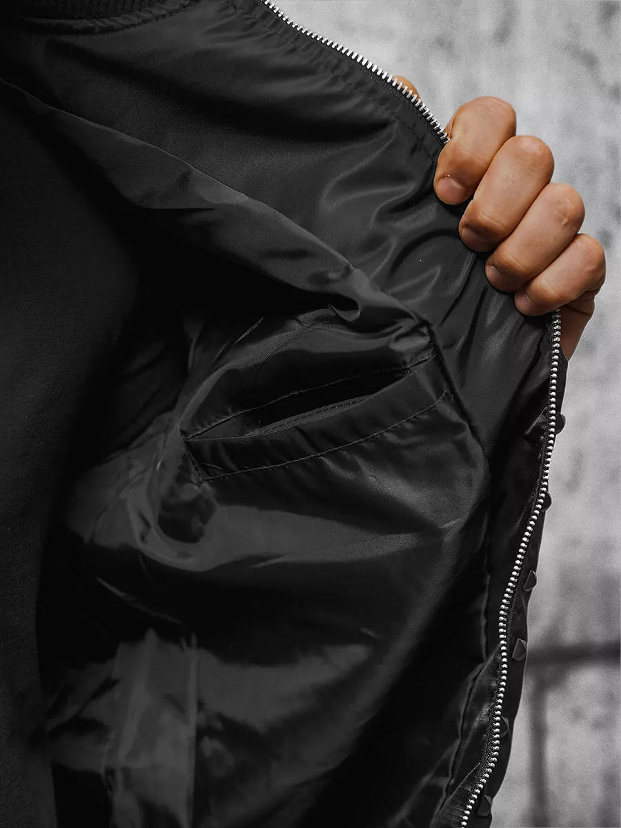 Men's jacket in Alcantara