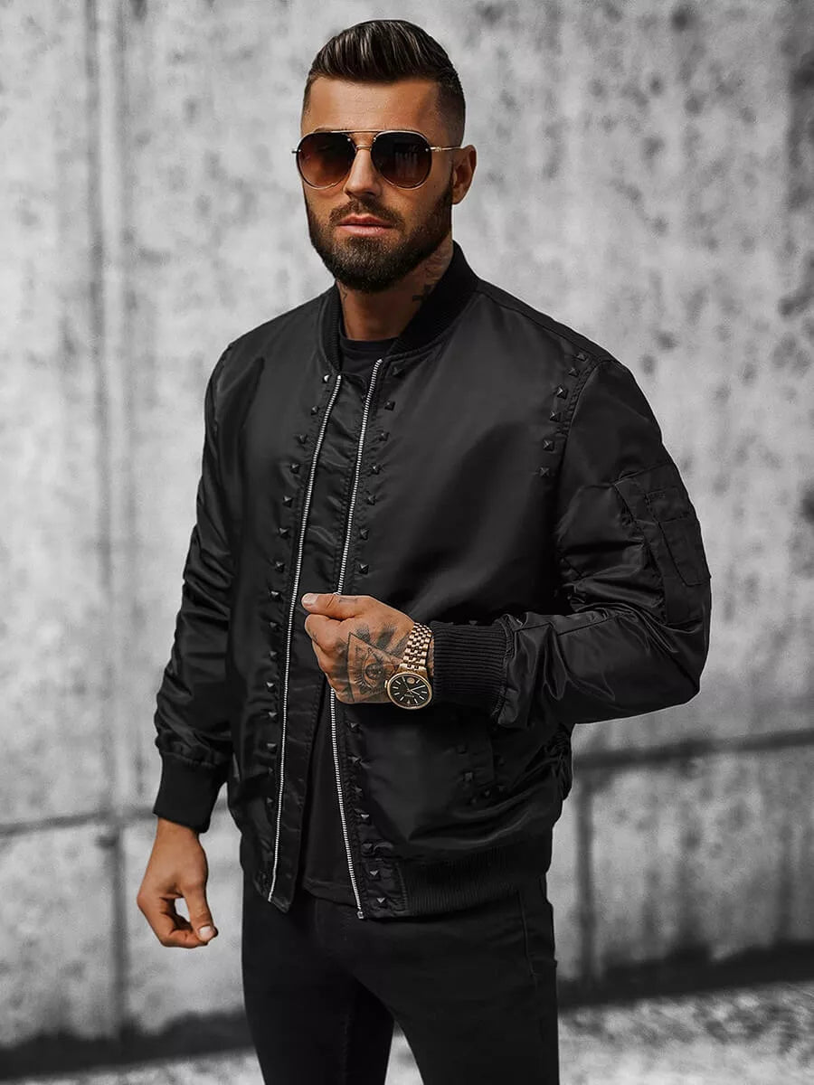 Men's jacket in Alcantara