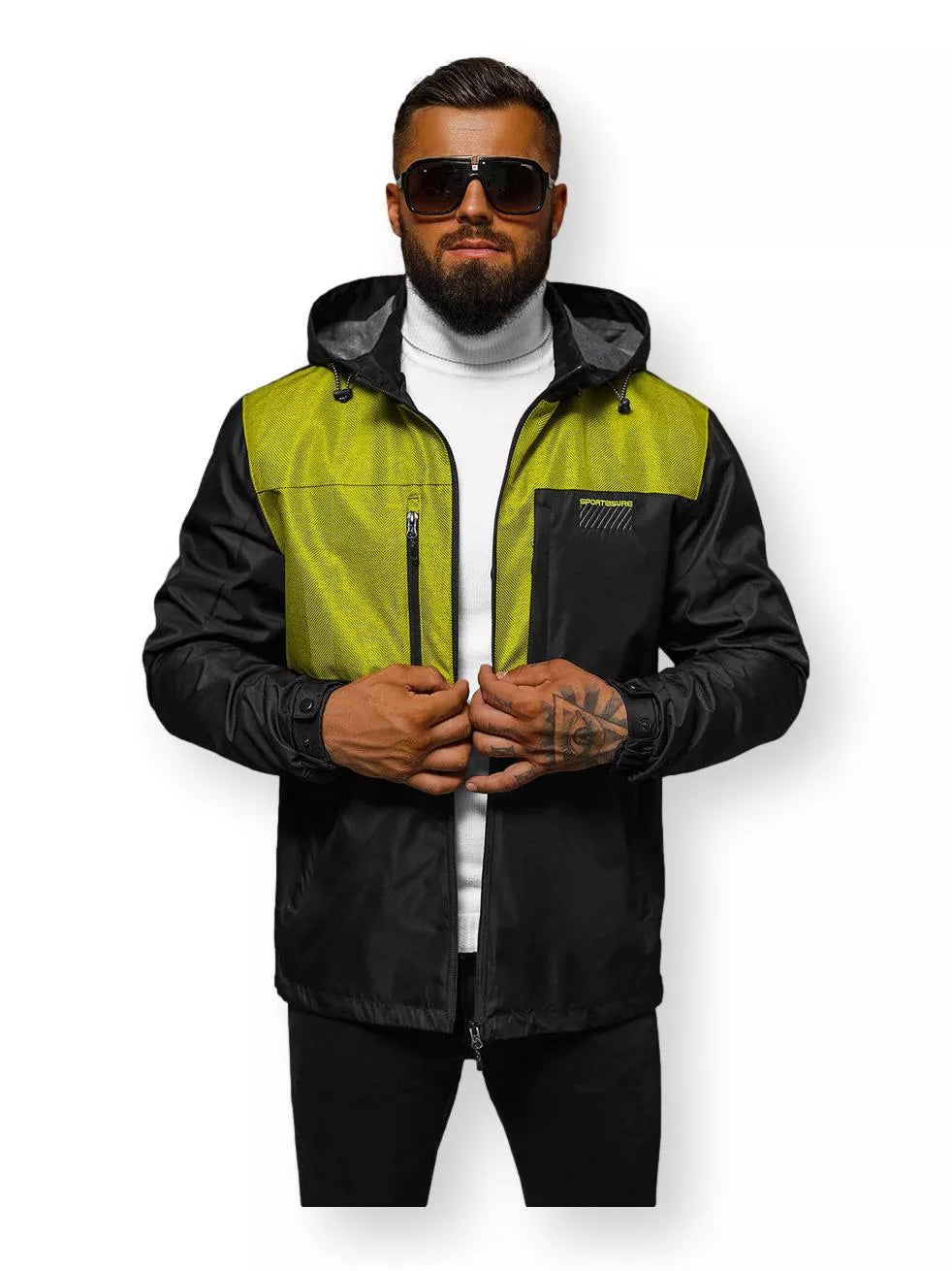 Men's jacket black Hira