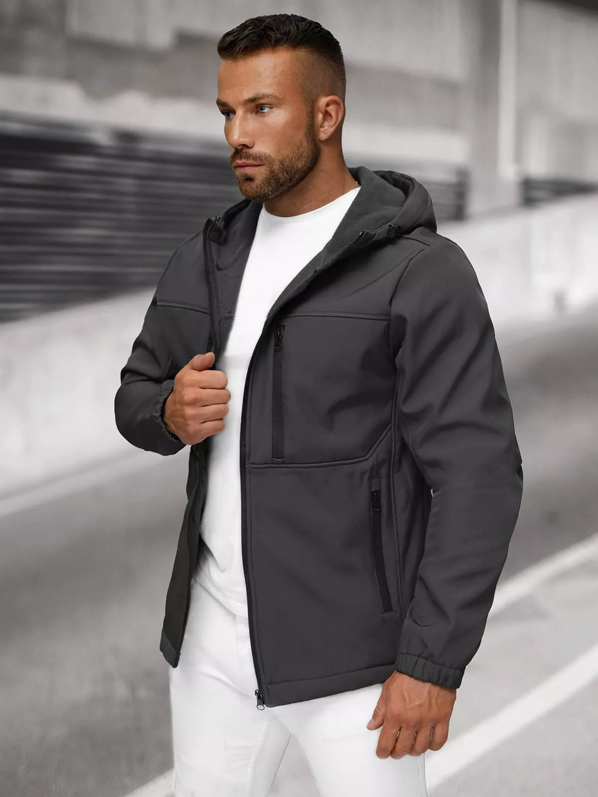 Men's jacket black Nikal