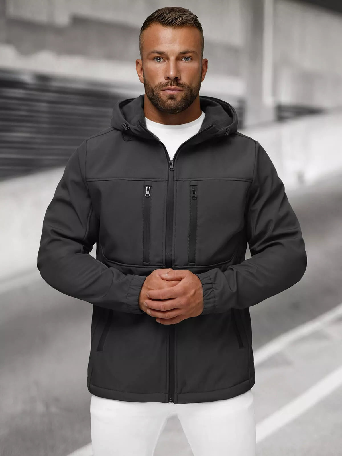 Men's jacket black Nikal