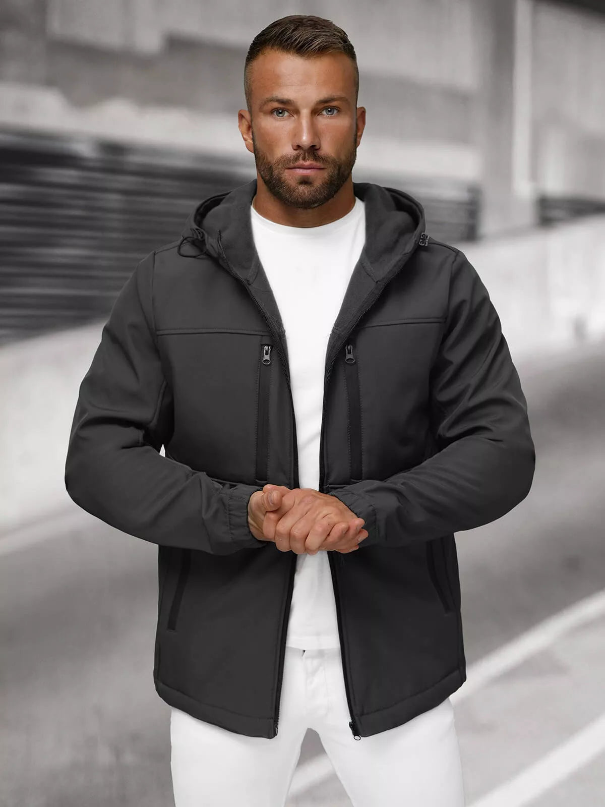Men's jacket black Nikal
