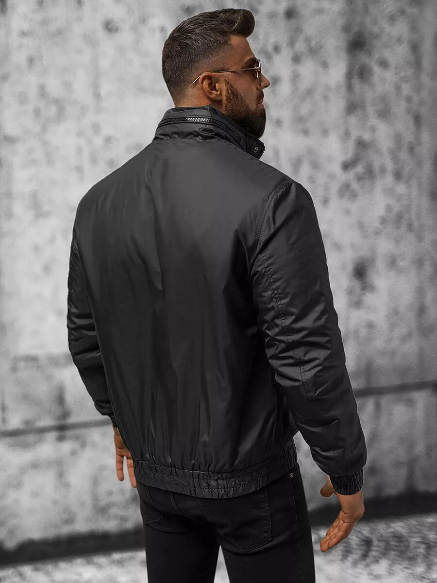 Men's jacket in black Varan