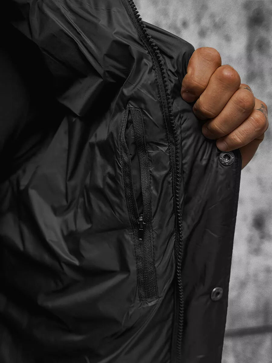 Men's jacket in black Varan