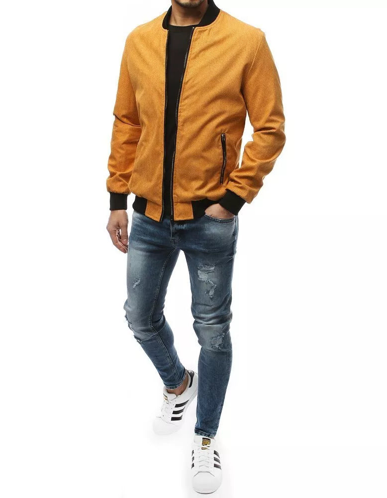 Men's caramel-colored Wind jacket 