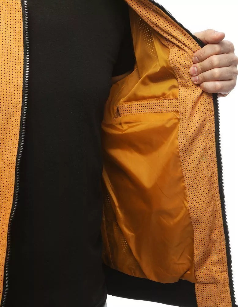 Men's caramel-colored Wind jacket 