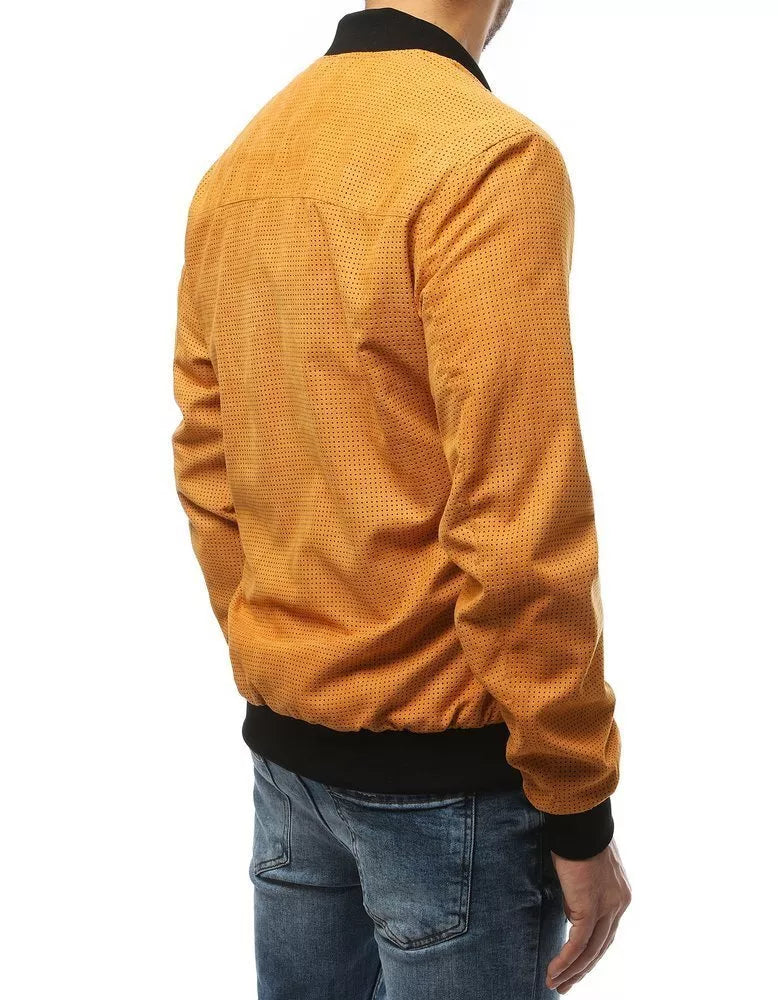 Men's caramel-colored Wind jacket 