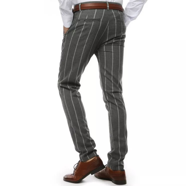 Classic gray men's trousers Sovelo