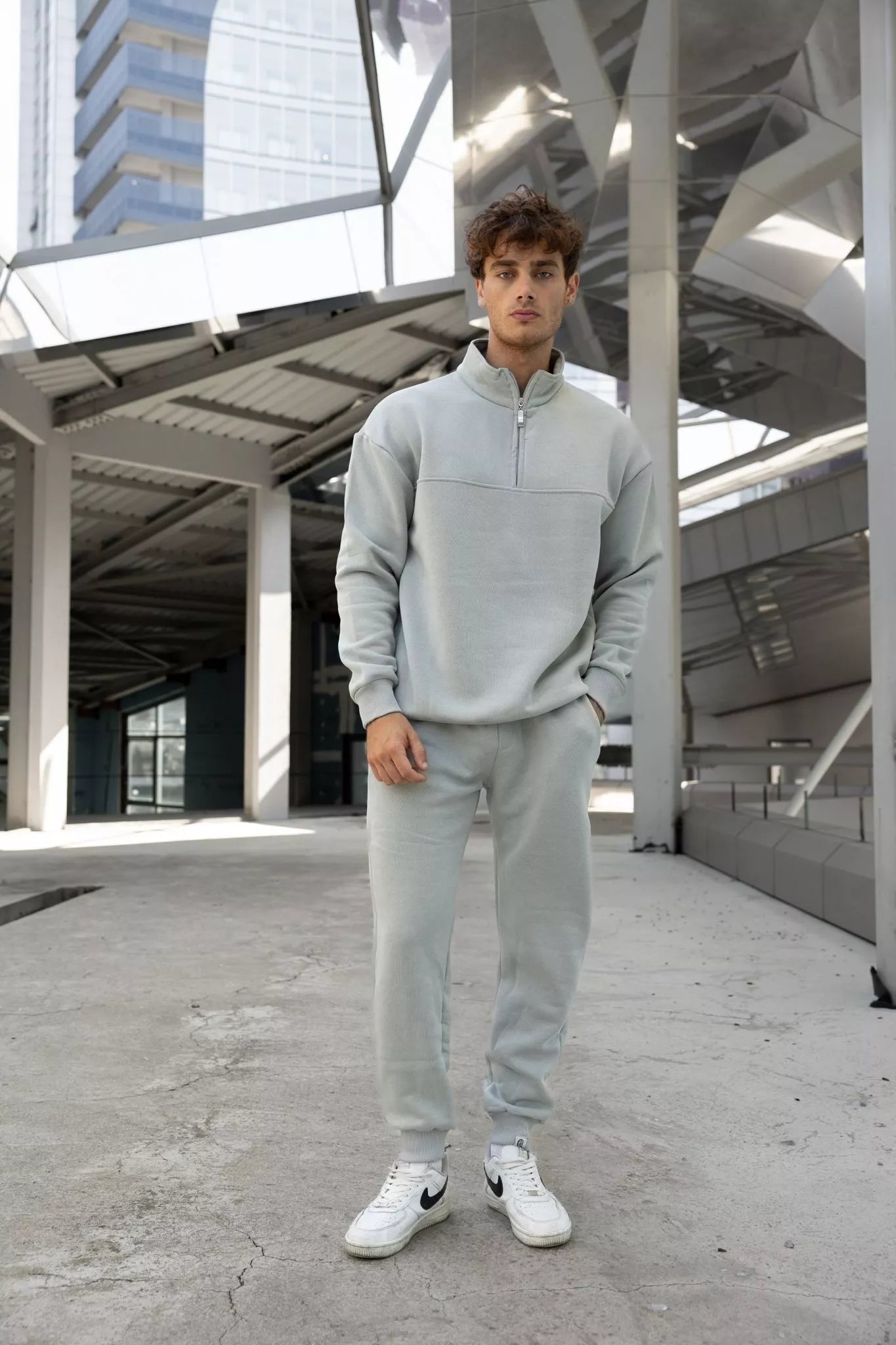 Men's gray suit Gerol