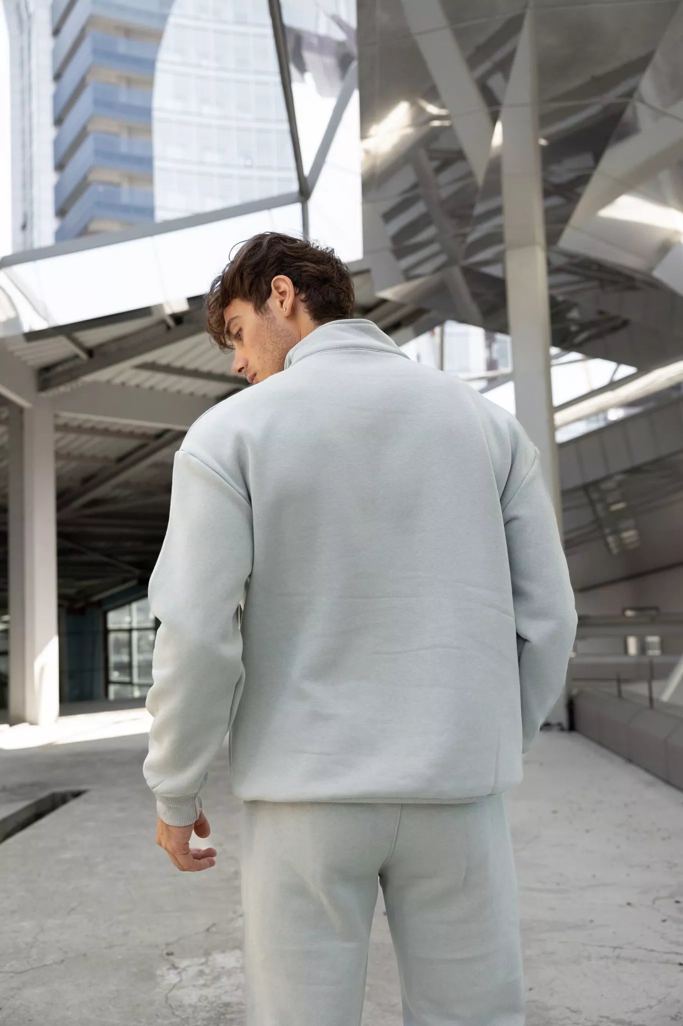 Men's gray suit Gerol