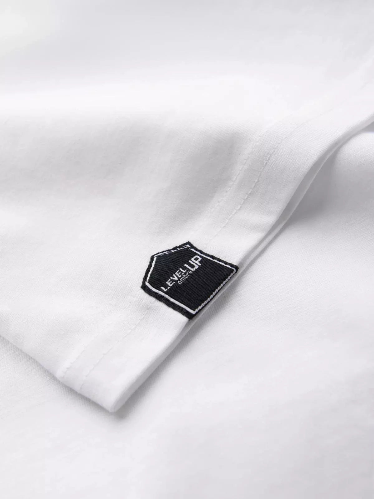 Men's white/burgundy long-sleeved T-shirt Artur