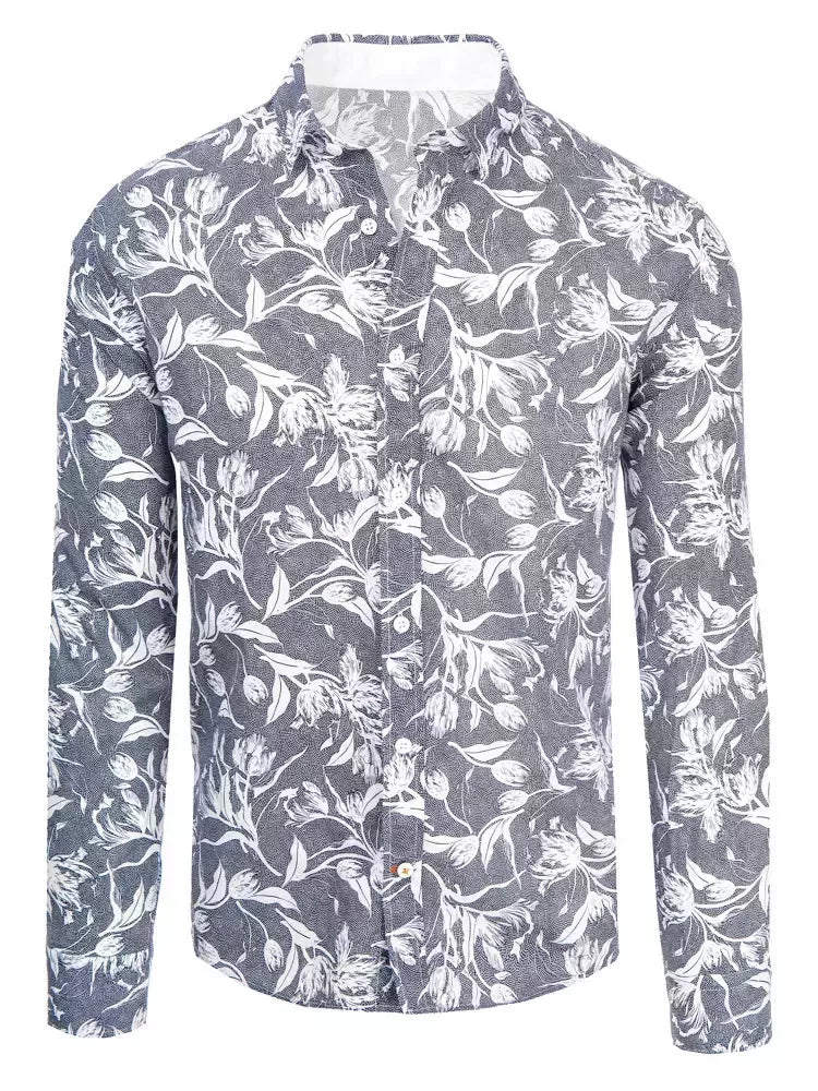 Men's shirt with Fire patterns